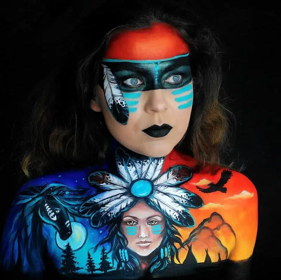 body painting artistique